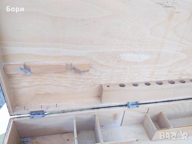 Голям дървен куфар / 2, снимка 5 - Куфари с инструменти - 31980325