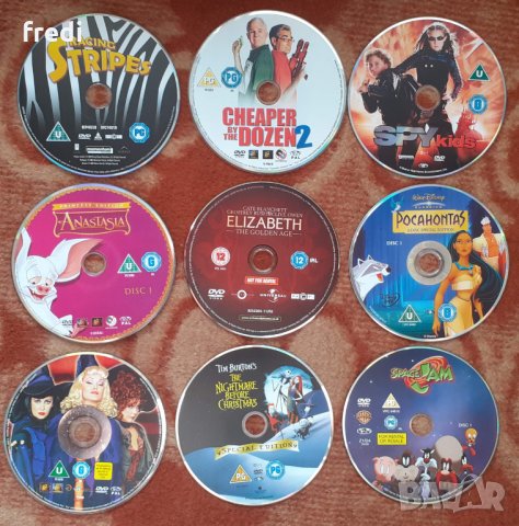 Оригинални DVD дискове без кутии и обложки и без бг субтитри, снимка 9 - DVD филми - 31553276