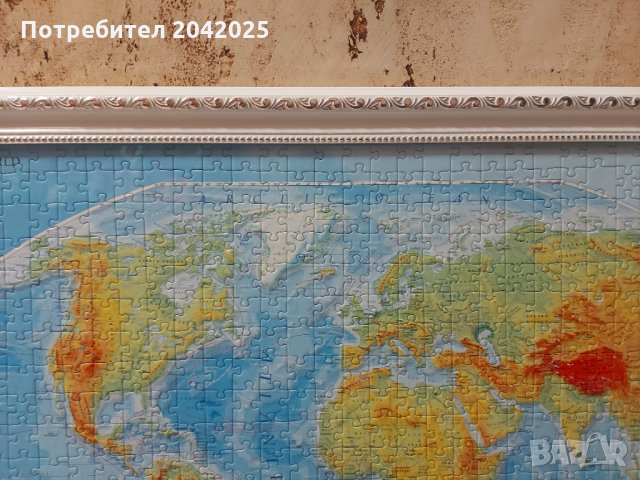 Рамкиран пъзел от 1000 части, снимка 3 - Пъзели - 34948591