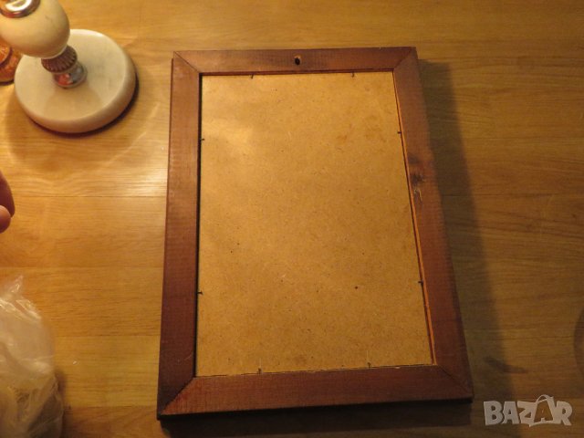 Старинна медна икона на Иван Рилски  върху платно и солидна дървена рамка - притежавайте тази икона , снимка 7 - Икони - 40691975