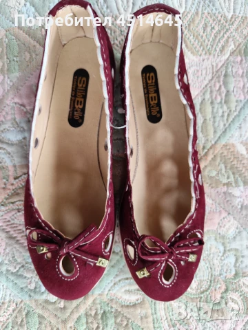 Обувки нови дамски топ балеринки N377, снимка 1
