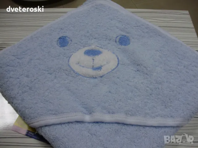 Хавлия за бебе - 100% памук, снимка 2 - Други - 36077563