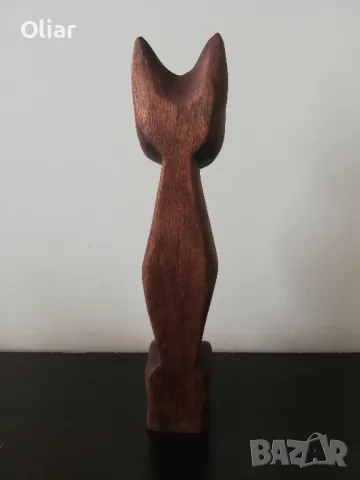 Фигурки на котки. Дърво. , снимка 12 - Статуетки - 49472163