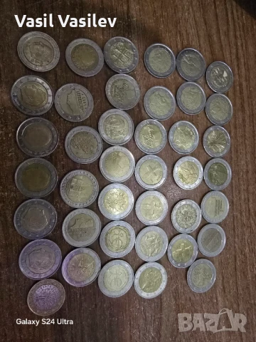 Продавам цял сет от 2-евро Монети., снимка 4 - Колекции - 50825752