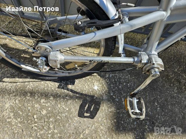 Сгъваем велосипед 20 цола с кардан KARDANBIKE-шест месеца гаранция, снимка 3 - Велосипеди - 54308971