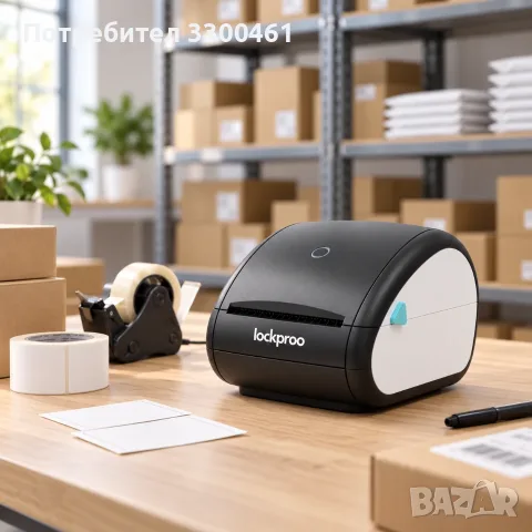 Термопринтер за товарителници Speedy Econt BOX NOW Wi-Fi USB 108mm