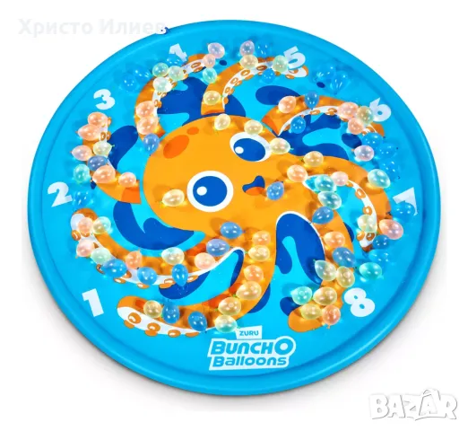Водна пързалка пръскачка за деца с водни балони бомбички Zuru Bunch O Balloons , снимка 2 - Басейни и аксесоари - 49763071