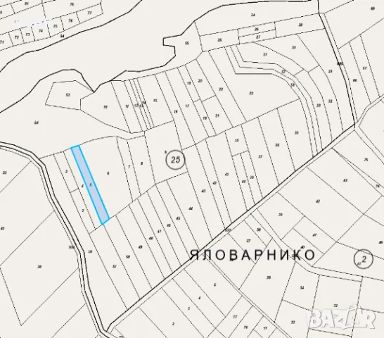 собственик продава 1202 кв.м. овощна градина