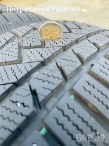 Четири броя метални джанти с зимни гуми 215/65/16 за Nissan Qashkai след 2015г плюс тасове, снимка 9 - Гуми и джанти - 55799213