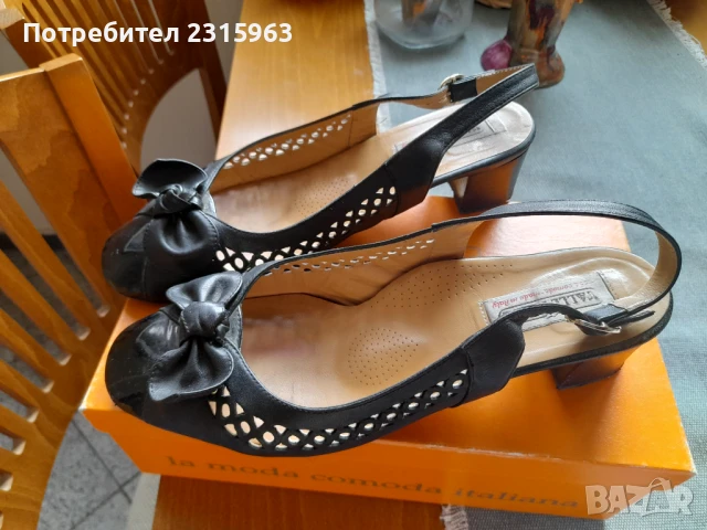 Летни дамски обувки на ток