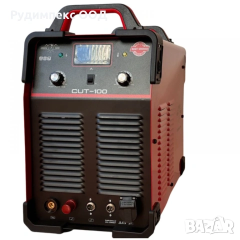 Апарат за плазмено рязане CUT 100А -Трифазна 380V - професионална - рязане до 30 мм - 2 години гаран