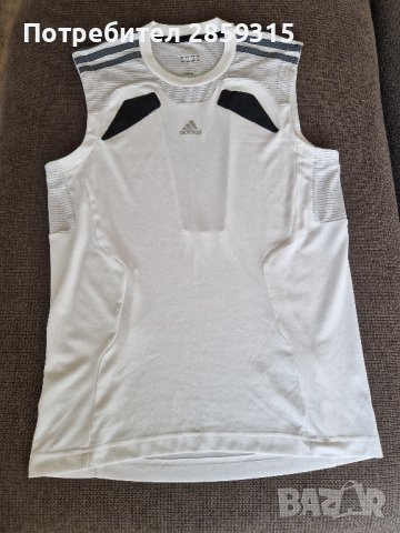 Мъжки спортен потник Adidas - размер S, снимка 2 - Спортни дрехи, екипи - 44400380