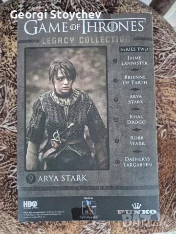 Екшън фигурка на Ария Старк от Game of Thrones на Funko , снимка 3 - Колекции - 55931700