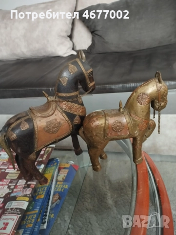 Кончета от дърво мед и бронз, снимка 2 - Антикварни и старинни предмети - 52918729