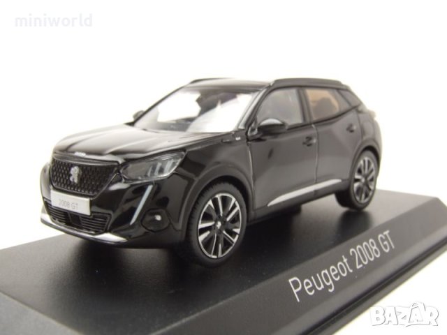 Peugeot 2008 GT 2020 - мащаб 1:43 на Norev моделът е нов в PVC дисплей-кейс, снимка 1