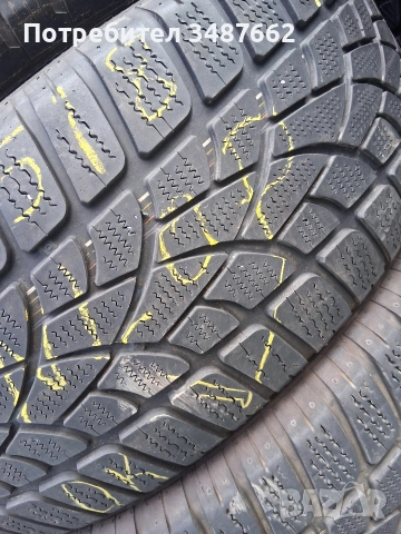 235 55 18 DUNLOP 4броя зимни , снимка 2 - Гуми и джанти - 53069903