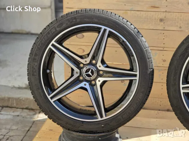 5х112 18 Джанти Mercedes AMG Оригинални C Class w205 Спорт Пакет Ц, снимка 5 - Гуми и джанти - 55805677
