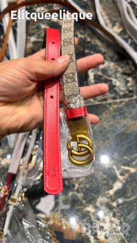 колани от естествена кожа в кутия Gucci , снимка 4 - Колани - 52415914