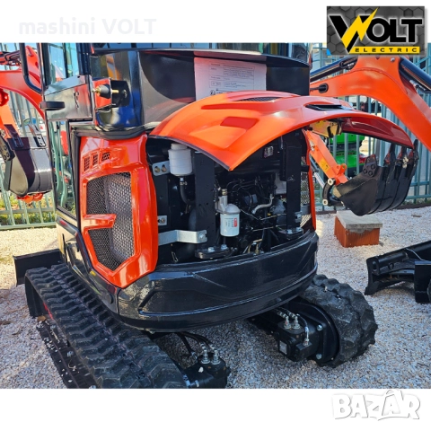 Мини багер 2 тона, с кабина, чупеща стрела, NT-E20, снимка 8 - Индустриална техника - 52154880