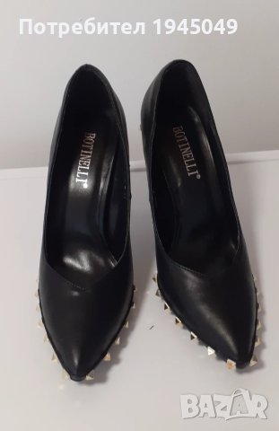 Дамски елегантни обувки на ток Botinelli - 37 номер