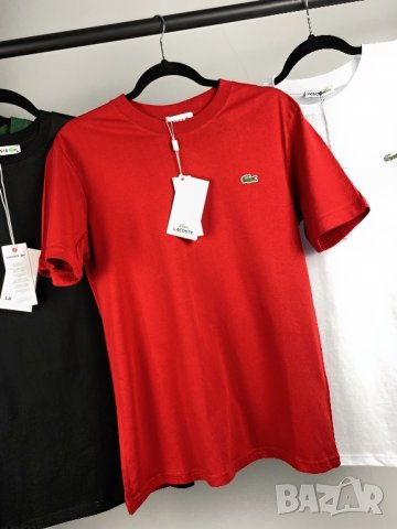 Lacoste мъжка тениска  8 цвята , снимка 3 - Тениски - 40370921
