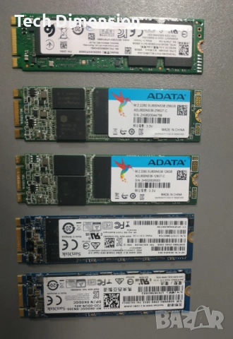 SSD M.2 дискове A-data,SanDisk,Intel 128Gb/256GB