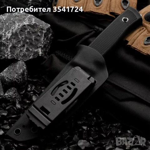 Нов нож стомана 14C28N и кания от Kaydex, снимка 3 - Ножове - 53927802