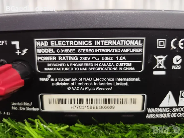 Nad c315bee усилвател , снимка 12 - Ресийвъри, усилватели, смесителни пултове - 49590340