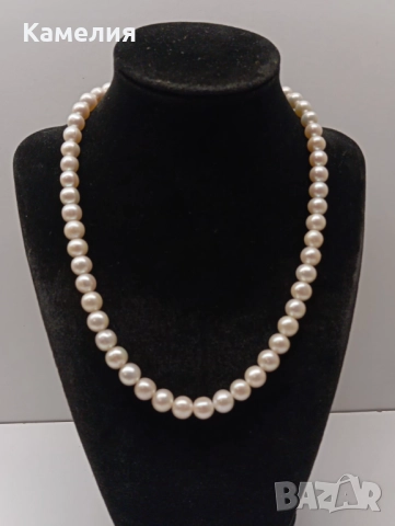 Колье, перли, снимка 3 - Колиета, медальони, синджири - 52108584