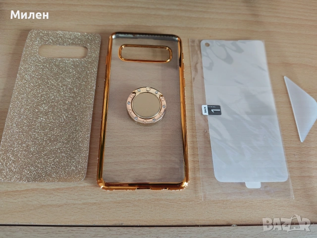 Samsung S10 кейс+хидрогел