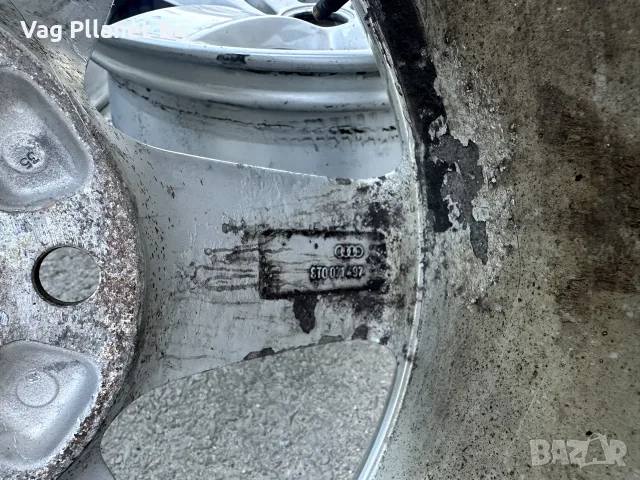 Оригинални джанти 17 5x112 66.6 ET28 7.5J Ронал 8T0071497 ET28 j7.5, снимка 3 - Гуми и джанти - 55892167