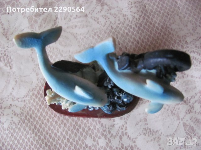 Делфини статуетка, снимка 4 - Декорация за дома - 29461183
