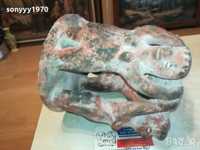 ФИГУРИ НА ЖЕНИ-18Х18СМ-АНТИКА КЕРАМИКА ОТ ГЕРМАНИЯ  1503241921, снимка 9 - Антикварни и старинни предмети - 44782127