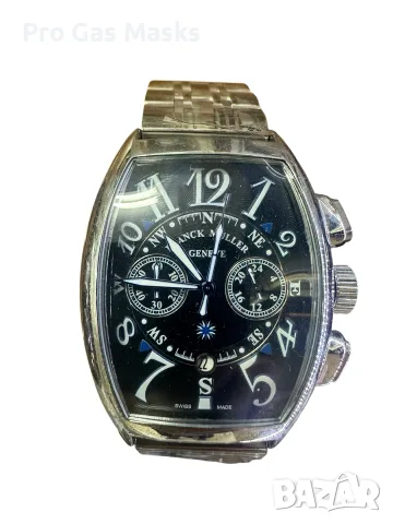 Часовник Franck Muller Geneva НОВО Stainless Steel само за 80 Евро с дървена кутия