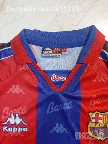 Тениска Стоичков Барселона - ретро легенди , снимка 4 - Футбол - 52775087
