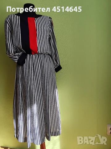 Стилна официална дамска рокля L