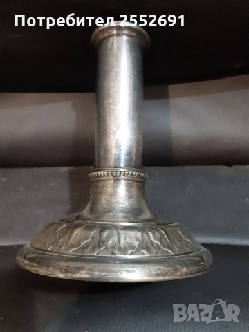 Свещник , снимка 3 - Антикварни и старинни предмети - 34524772