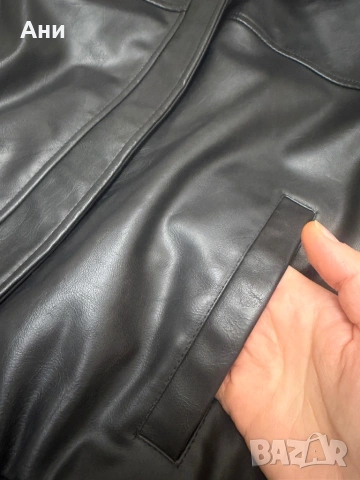 Кожено яке, снимка 5 - Якета - 54080267