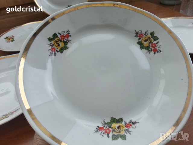 Руски порцелан чинии чинийки 