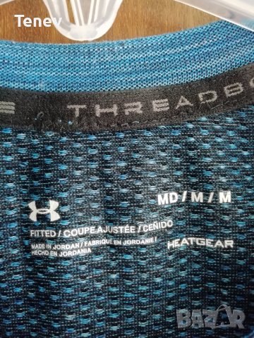 Under Armour Threadborne оригинална тениска M , снимка 3 - Тениски - 37589182