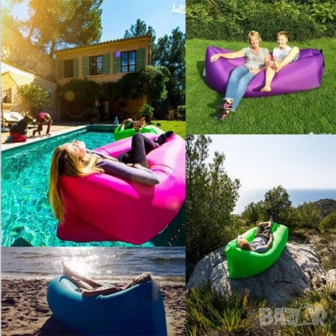 Самонадуващо се легло подходящо за планина и море