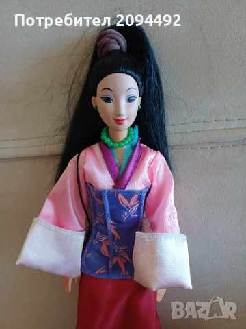 Ретро Кукла Дисни Мулан на Мател от 90те