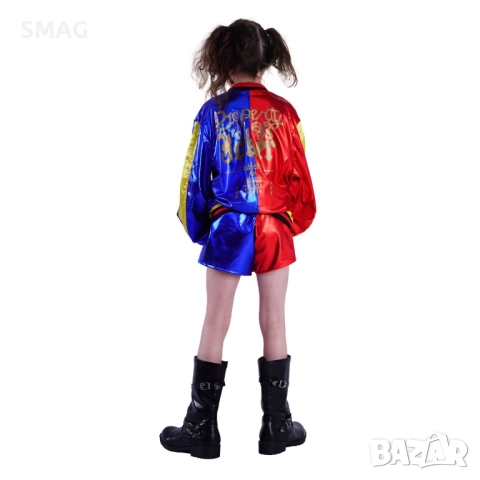 Halloween / Хелоуин детски карнавален костюм – HARLEY QUINN_1201168, снимка 2 - Други - 52096620