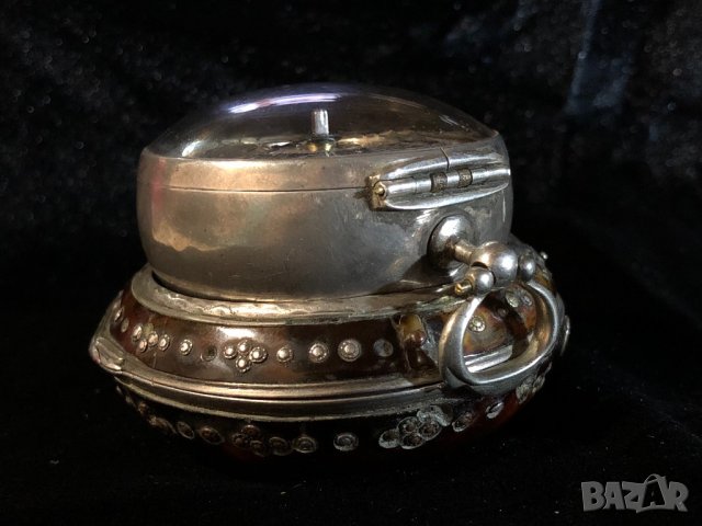 Джобен часовник Daniel Quare от 1667г., снимка 10 - Джобни - 30267611