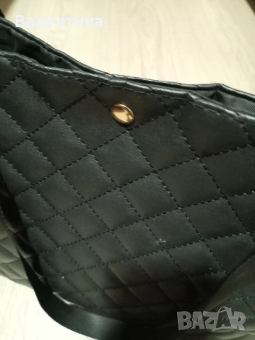 Дамска черна чанта