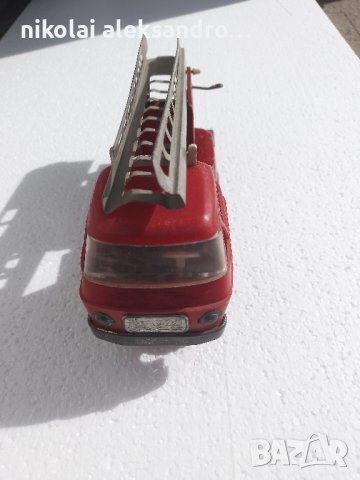 желязна пожарна кола от соца, снимка 2 - Колекции - 42716289
