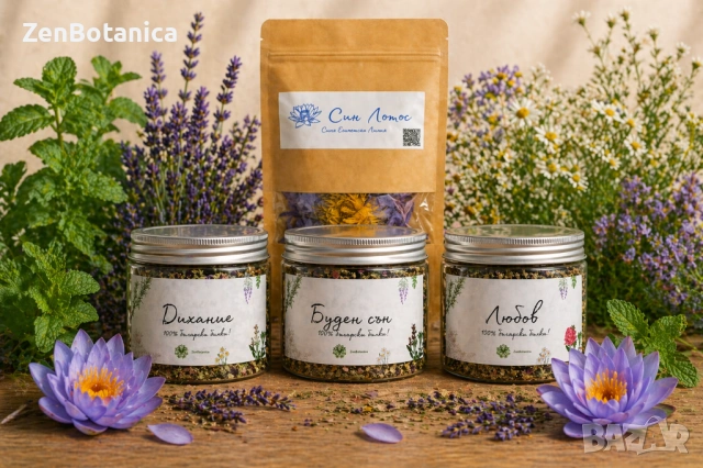 Билкови смеси за чай ZenBotanica, снимка 3 - Домашни продукти - 54304188