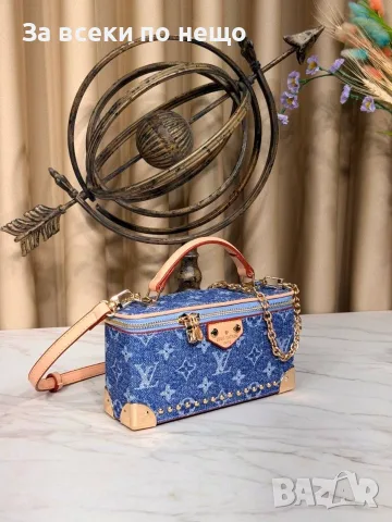 Louis Vuitton Дамска Чанта Тип Куфар С Къса И Дълга Дръжка И Верижка - Различни Цветове Код E88, снимка 18 - Чанти - 55795231