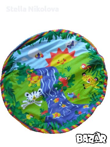 Бебешко килимче - кръгло, снимка 1