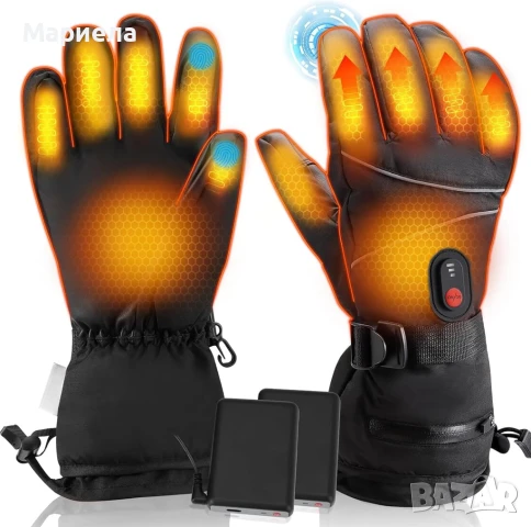 Отопляеми Ръкавици 2х6000mAh / Електрически ръкавици, снимка 7 - Други - 50535691
